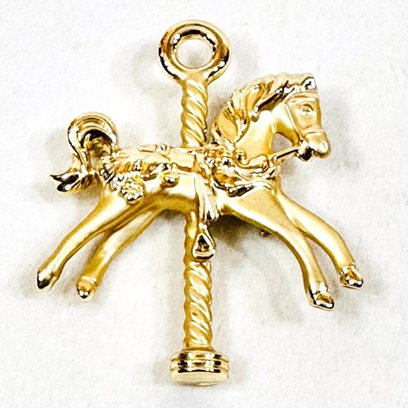 Vintage Carousel Horse Brooch/Pin by AJC - Picture 4 of 6